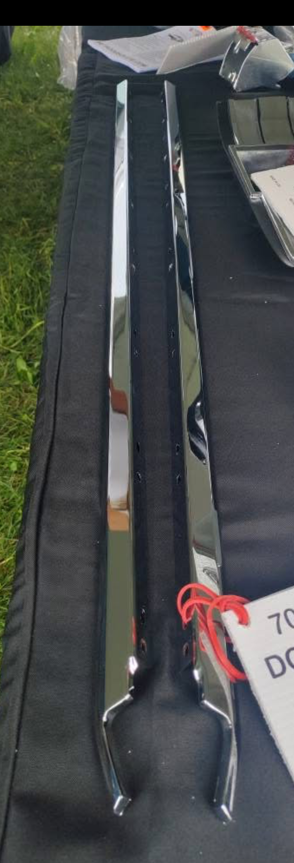 1970-1971 TORINO DOOR TOP EDGE MOLDINGS TRIM