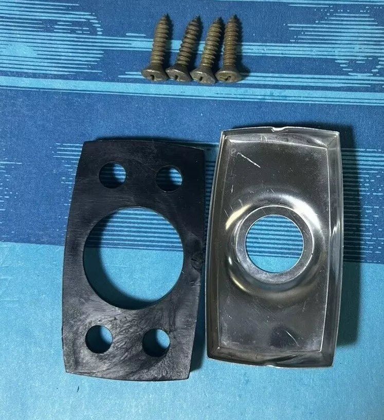 NOS ORIGINAL 1973-1979 FORD TRUCK ANTENNA BEZEL KIT ALL F-100 SERIES TRUCKS