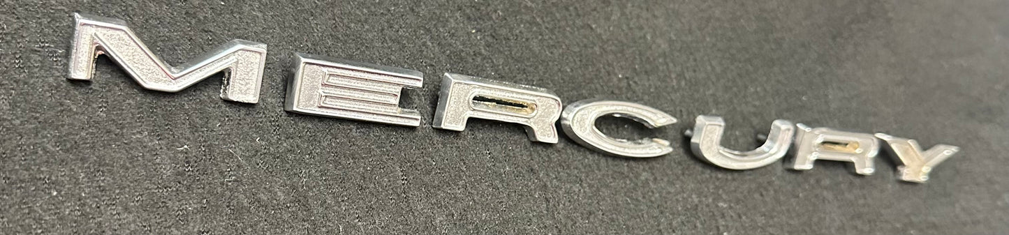 1968-1969 MERCURY CYCLONE TAIL PANEL LETTERING
