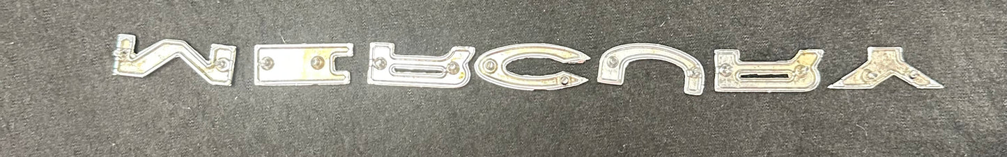 1968-1969 MERCURY CYCLONE TAIL PANEL LETTERING