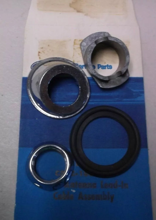 NOS OEM 1963-1964 FORD FAIRLANE ANTENNA BEZEL KIT ORIGINAL