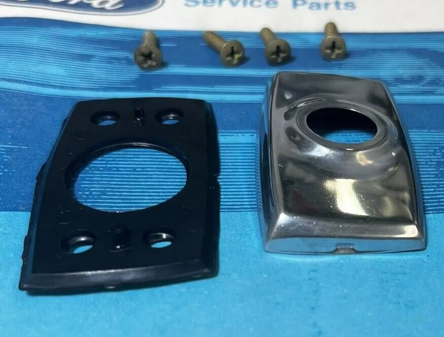 NOS ORIGINAL 19701971 CYCLONE MERCURY ANTENNA BEZEL KIT